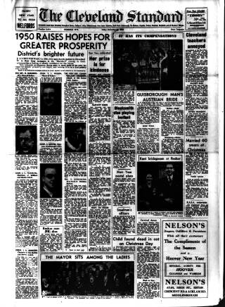 cover page of Cleveland Standard published on December 30, 1949