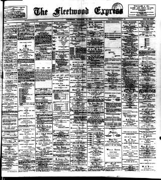 cover page of Fleetwood Express published on December 30, 1896