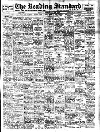 cover page of Reading Standard published on February 28, 1947
