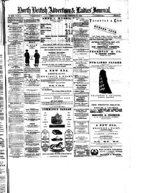 cover page of North British Advertiser & Ladies' Journal published on December 30, 1882