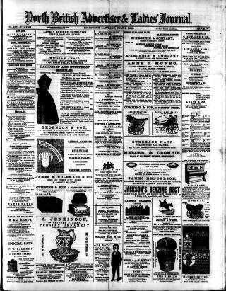 cover page of North British Advertiser & Ladies' Journal published on July 6, 1889