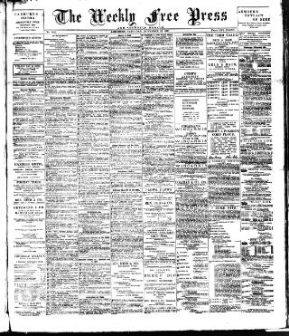 cover page of Weekly Free Press and Aberdeen Herald published on November 28, 1891