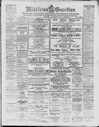 cover page of Middleton Guardian published on November 30, 1918