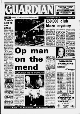 cover page of Middleton Guardian published on May 29, 1987