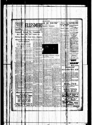 cover page of Ellesmere Port Pioneer published on February 28, 1936