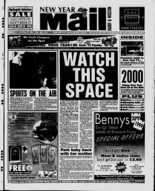 cover page of Oadby & Wigston Mail published on December 30, 1999