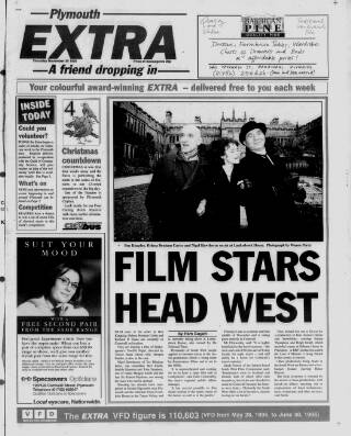 cover page of Plymouth Extra published on November 30, 1995