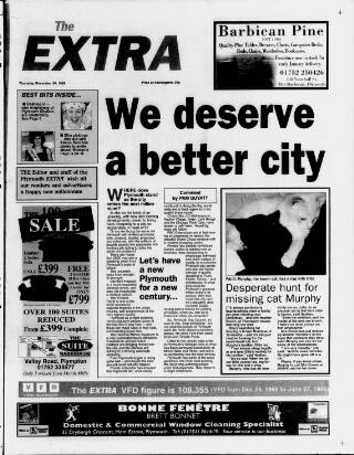 cover page of Plymouth Extra published on December 30, 1999