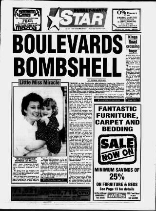 cover page of Surrey-Hants Star published on December 30, 1988