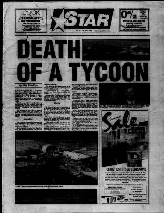 cover page of Surrey-Hants Star published on July 6, 1989