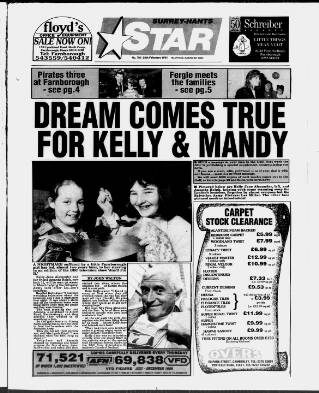 cover page of Surrey-Hants Star published on February 28, 1991