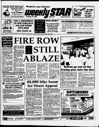 cover page of Maghull & Aintree Star published on November 15, 1990