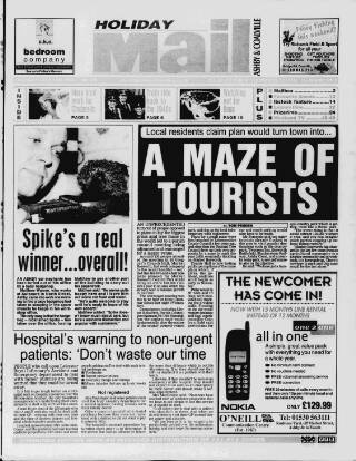 cover page of Ashby Mail published on July 15, 1999