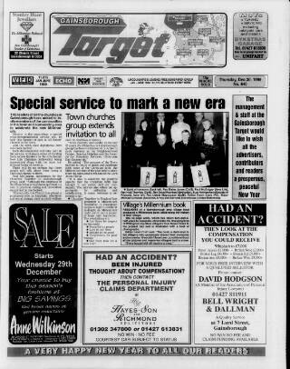 cover page of Gainsborough Target published on December 30, 1999