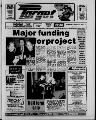 cover page of Louth Target published on February 24, 1999