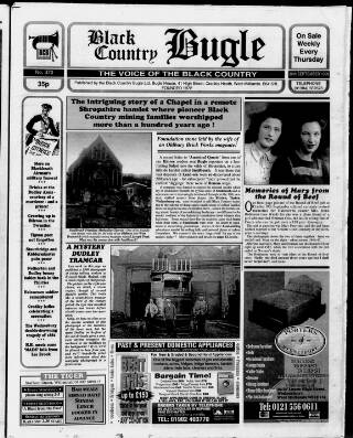 cover page of Black Country Bugle published on September 30, 1999