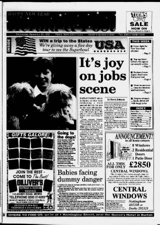 cover page of Burton Trader published on December 30, 1992