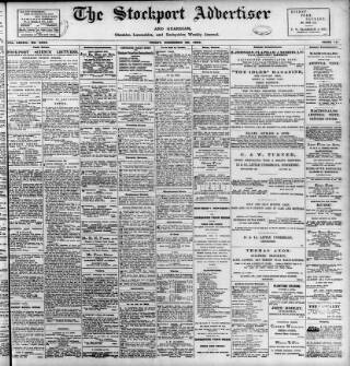 cover page of Stockport Advertiser and Guardian published on December 30, 1904
