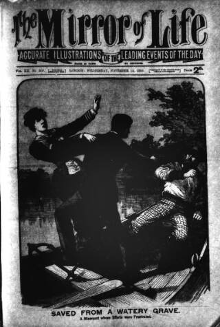 cover page of Boxing World and Mirror of Life published on November 15, 1899