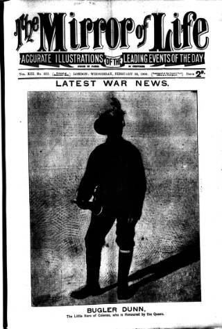 cover page of Boxing World and Mirror of Life published on February 28, 1900