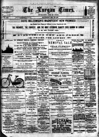 cover page of Lurgan Times published on May 29, 1897