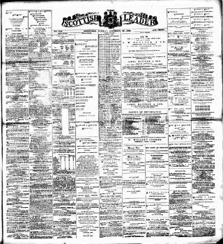 cover page of Scottish Leader published on December 30, 1890