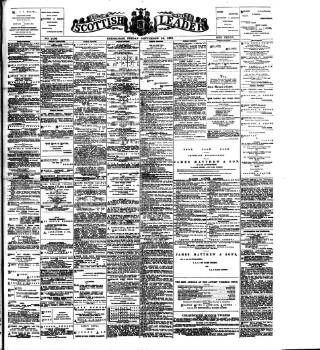 cover page of Scottish Leader published on September 18, 1891