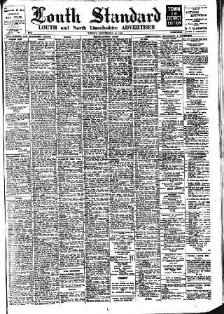 cover page of Louth Standard published on September 18, 1959