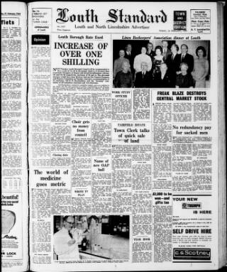 cover page of Louth Standard published on February 28, 1969