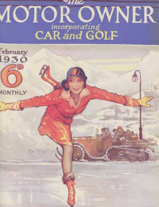 cover page of Motor Owner published on February 1, 1930