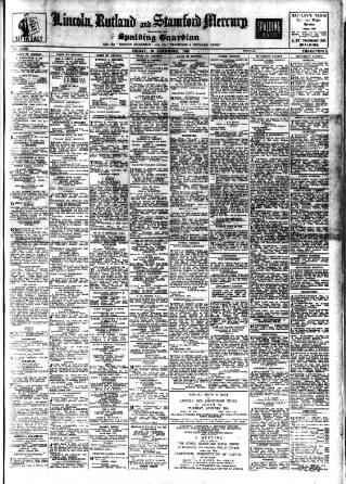cover page of Spalding Guardian published on December 30, 1949