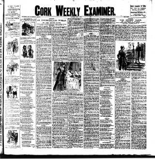 cover page of Cork Weekly Examiner published on July 6, 1901