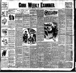 cover page of Cork Weekly Examiner published on November 15, 1902