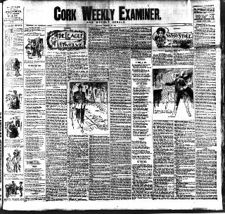 cover page of Cork Weekly Examiner published on February 28, 1903