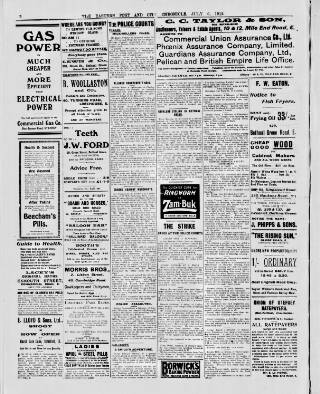 cover page of Eastern Post published on July 6, 1912