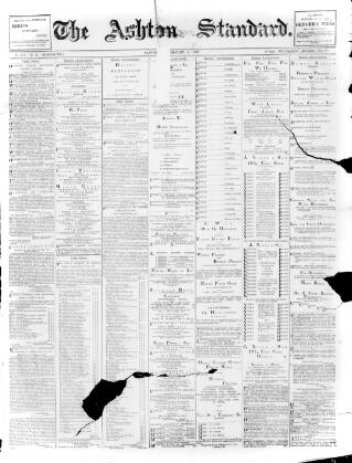 cover page of Ashton Standard published on February 6, 1897