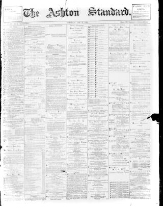 cover page of Ashton Standard published on May 29, 1897