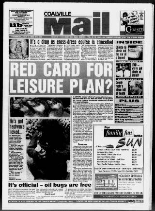 cover page of Coalville Mail published on July 6, 1995
