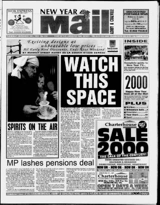 cover page of Coalville Mail published on December 30, 1999