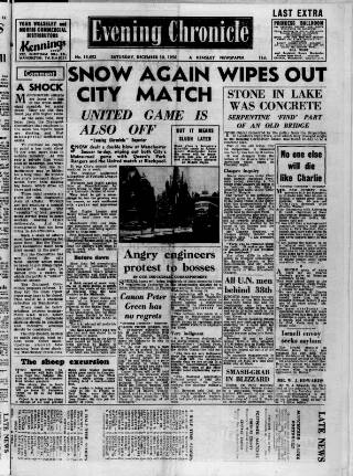 cover page of Manchester Evening Chronicle published on December 30, 1950