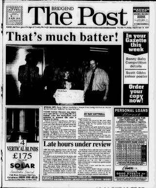 cover page of Bridgend & Ogwr Herald & Post published on September 18, 1997
