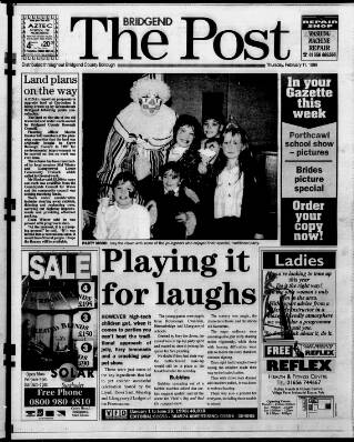 cover page of Bridgend & Ogwr Herald & Post published on February 11, 1999