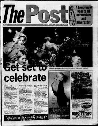 cover page of Cardiff Post published on December 30, 1999