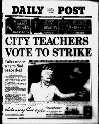 cover page of Liverpool Daily Post published on May 29, 1998