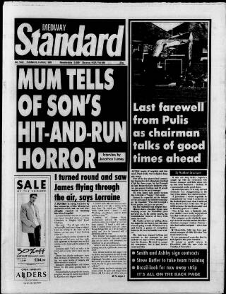 cover page of Chatham Standard published on July 6, 1999