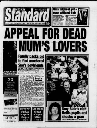 cover page of Chatham Standard published on November 30, 1999