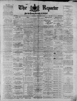 cover page of Salford City Reporter published on December 30, 1911