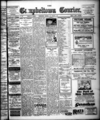 cover page of Campbeltown Courier published on February 28, 1925