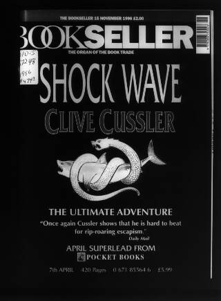 cover page of Bookseller published on November 15, 1996