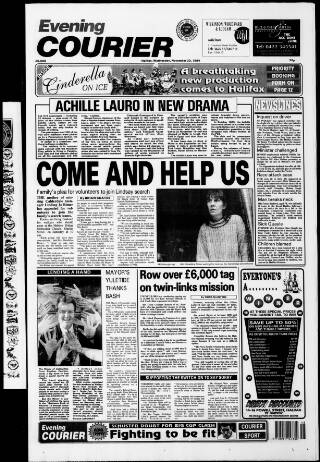 cover page of Halifax Evening Courier published on November 30, 1994